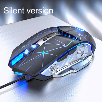 Elevate Your Gaming Experience with the Silent Wired Gaming Mouse - Perfect for Competitive Play!
