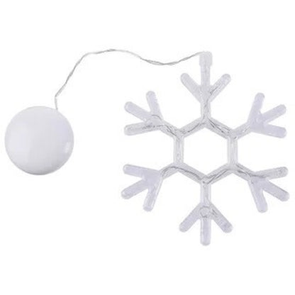 Illuminate Your Holidays with Our Christmas LED Suction Cup Chandelier Featuring Santa, Elk, and Snowman Designs - Perfect for Window Decor!