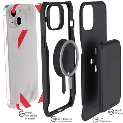 Elevate Your Style with the EXEC iPhone 15 Series MagSafe Wallet Case – Ultimate Protection and Convenience