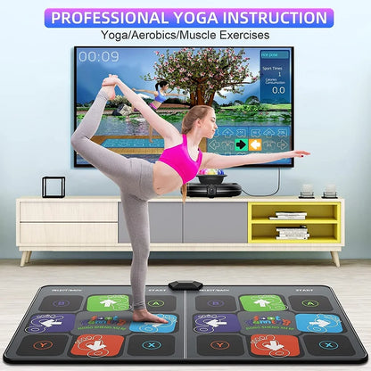 Transform Your Living Room into a Dance Studio with the Wireless Dance Mat Game for TV/PC - Fun Fitness for the Whole Family!