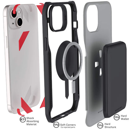 Elevate Your Style with the EXEC iPhone 15 Series MagSafe Wallet Case – Ultimate Protection and Convenience