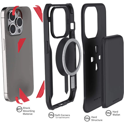 Elevate Your Style with the EXEC iPhone 15 Series MagSafe Wallet Case – Ultimate Protection and Convenience