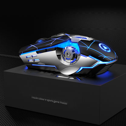 Elevate Your Gaming Experience with the Silent Wired Gaming Mouse - Perfect for Competitive Play!