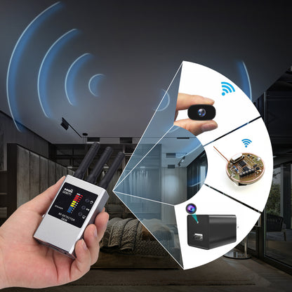 Advanced RF Bug Detector & Hidden Camera Finder - Ultimate Anti-Spy Solution