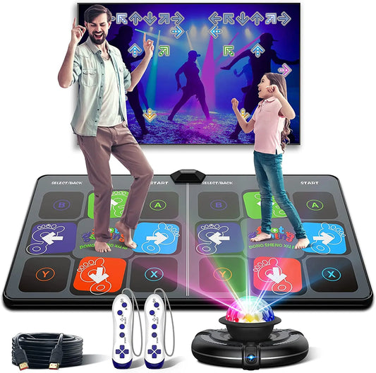 Transform Your Living Room into a Dance Studio with the Wireless Dance Mat Game for TV/PC - Fun Fitness for the Whole Family!